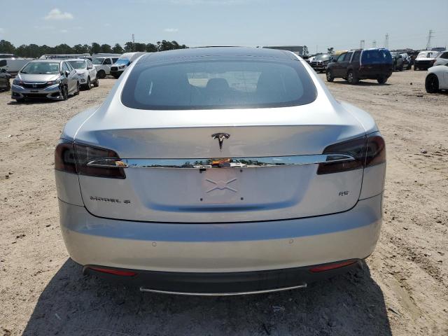  TESLA MODEL S 2015 Серебристый