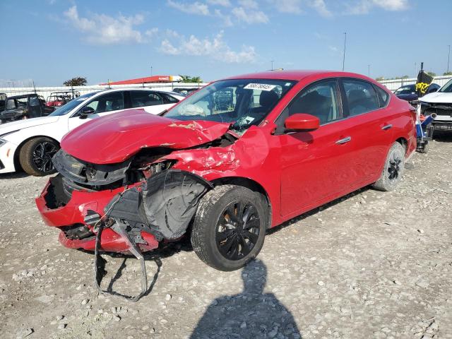  NISSAN SENTRA 2018 Красный