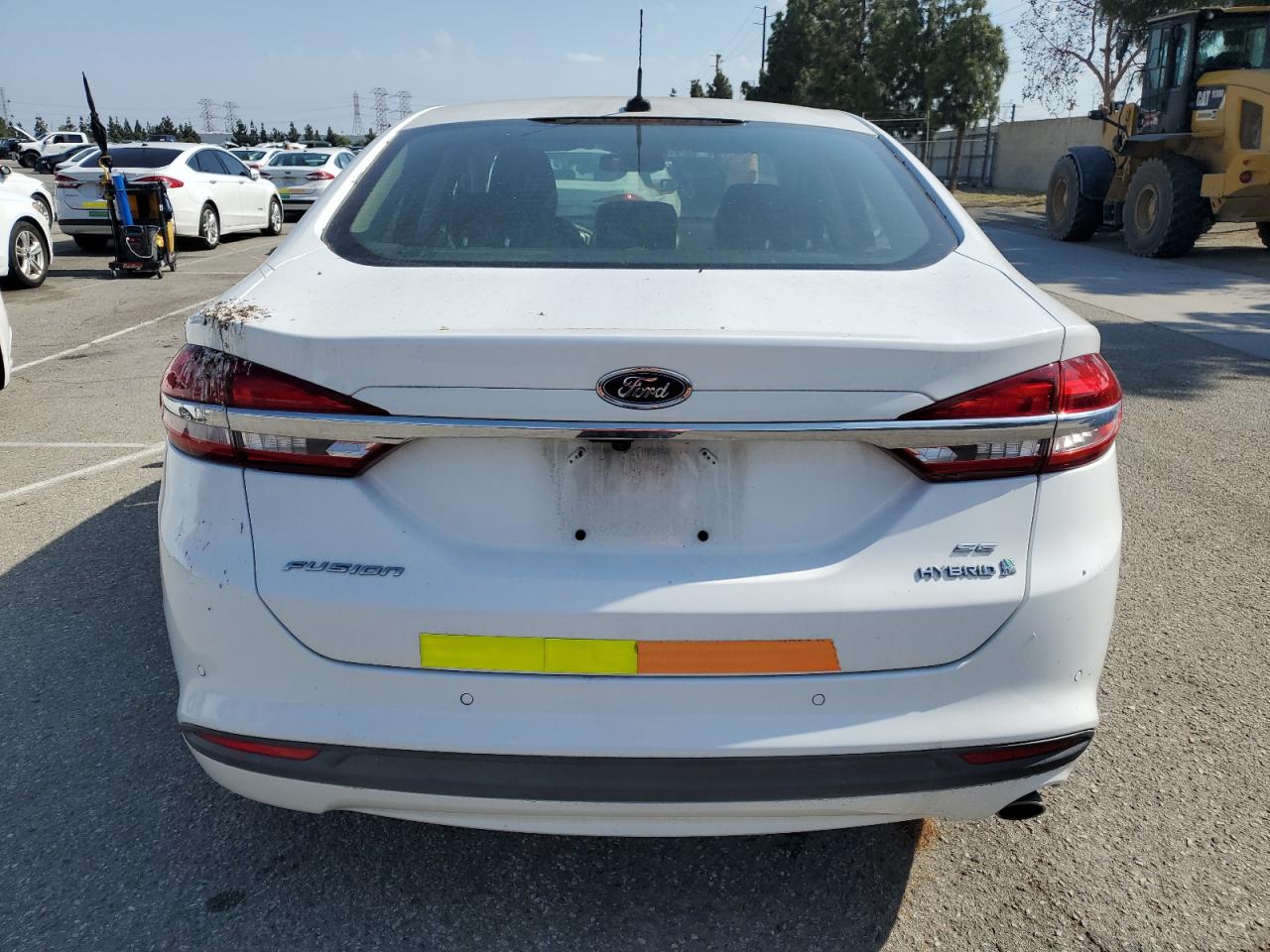 2018 Ford Fusion Se Hybrid VIN: 3FA6P0LU0JR278733 Lot: 54042535