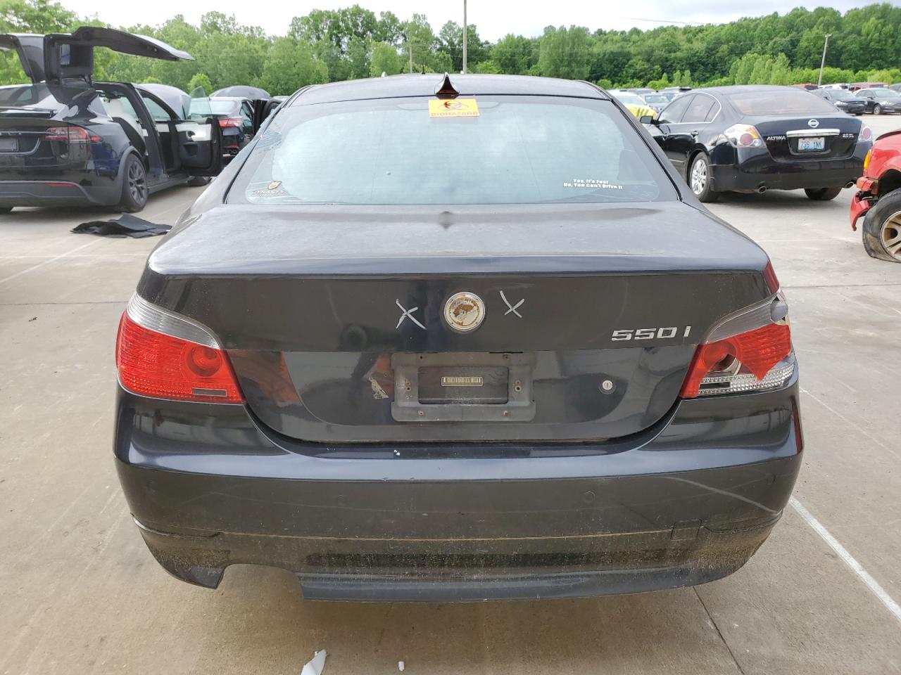 2007 BMW 550 I VIN: WBANB53587CP05655 Lot: 56869855