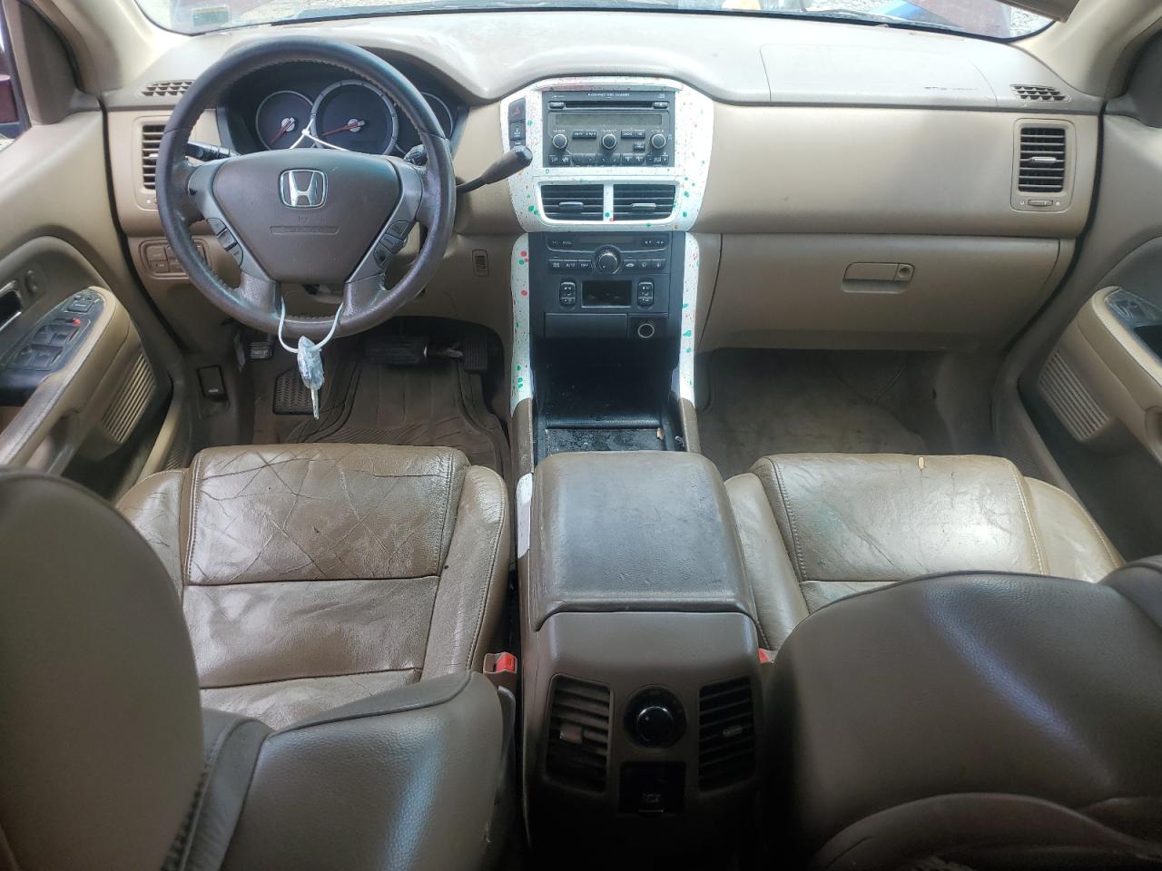 2007 Honda Pilot Exl VIN: 2HKYF18527H536307 Lot: 56413455