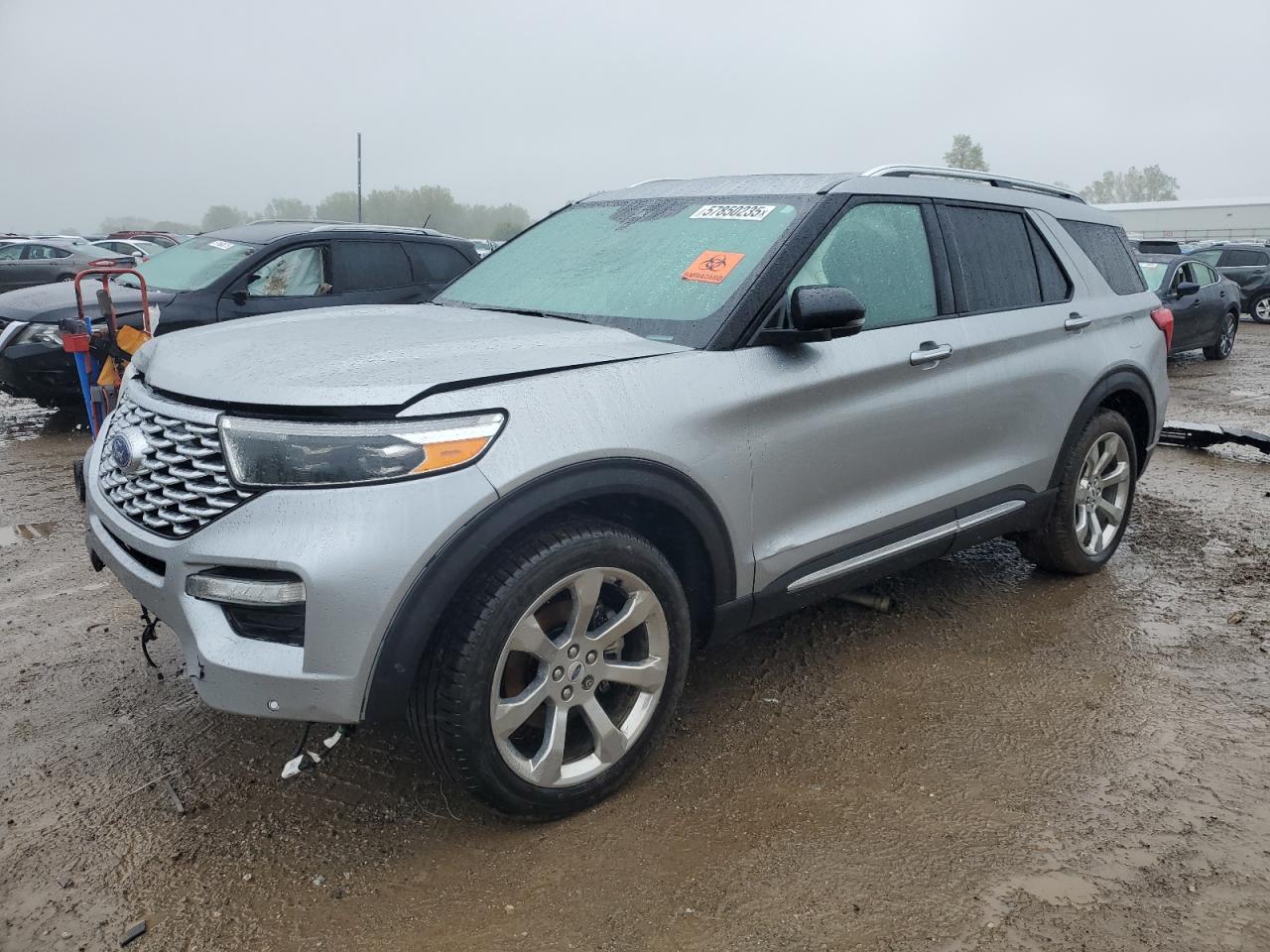 2020 Ford Explorer Platinum იყიდება Davison-ში, MI - Front End