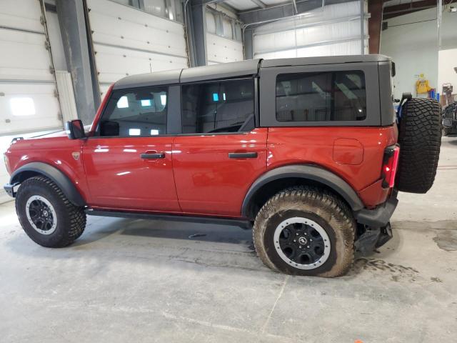  FORD BRONCO BAD 2024 Червоний