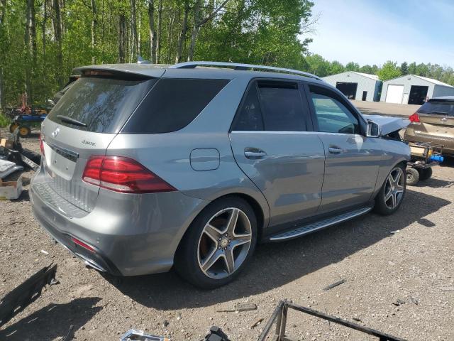  MERCEDES-BENZ GLE-CLASS 2016 Серебристый