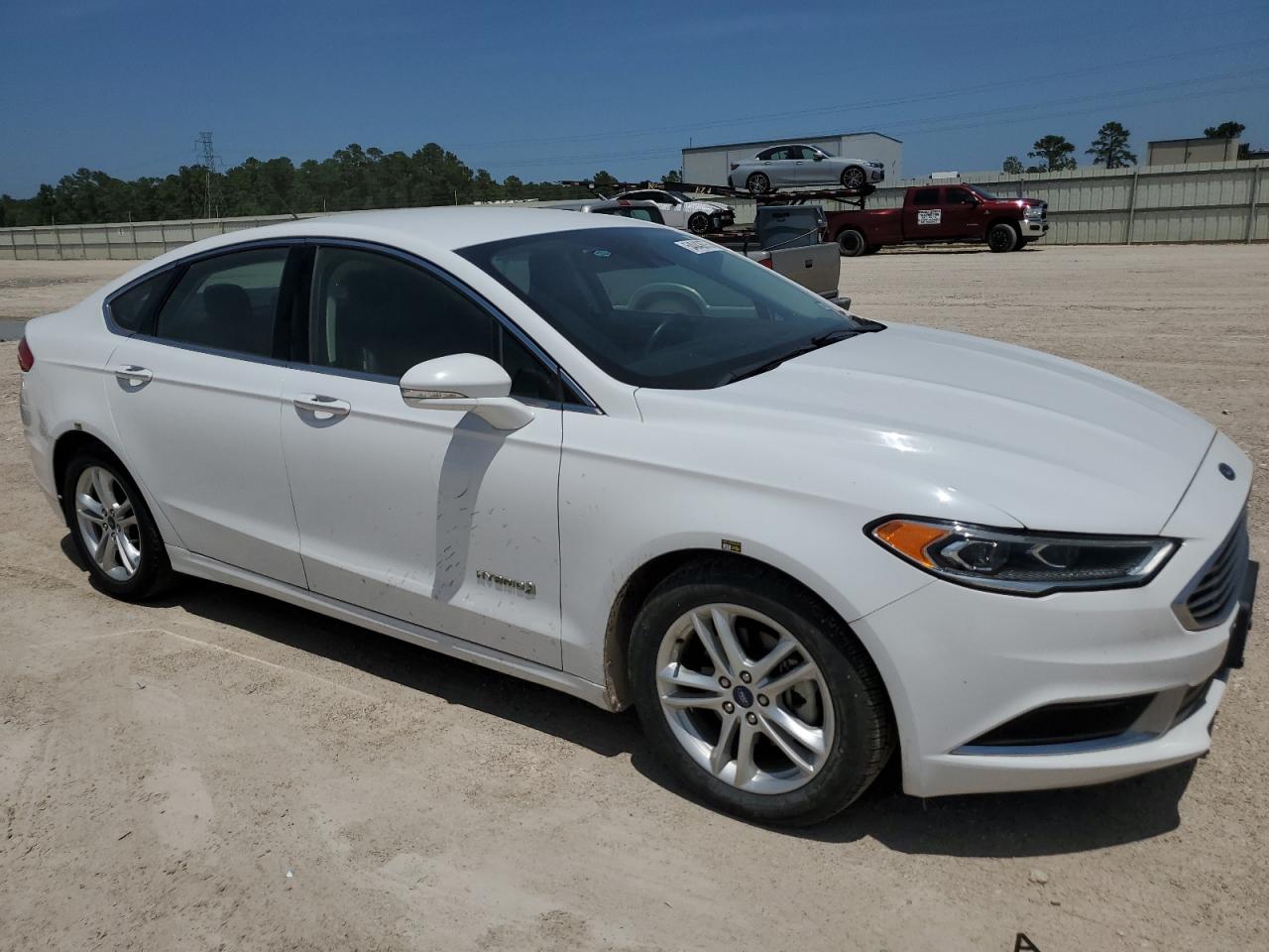 2018 Ford Fusion Se Hybrid VIN: 3FA6P0LU9JR178470 Lot: 54043675