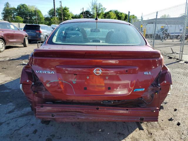  NISSAN VERSA 2016 Червоний