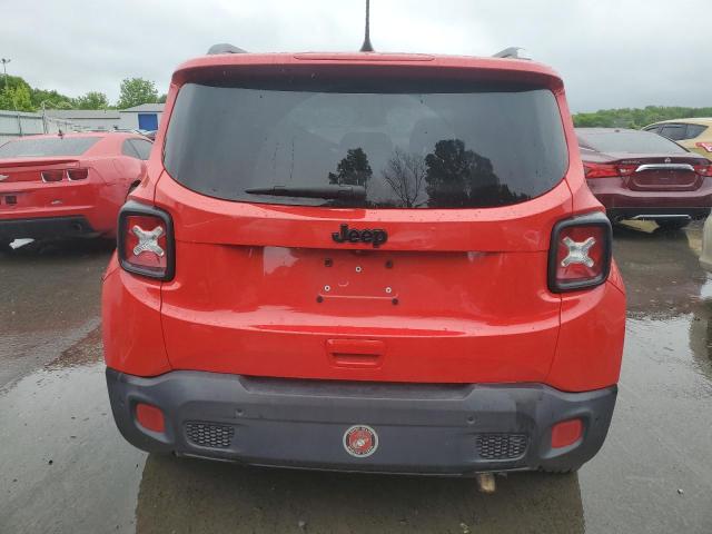  JEEP RENEGADE 2018 Красный