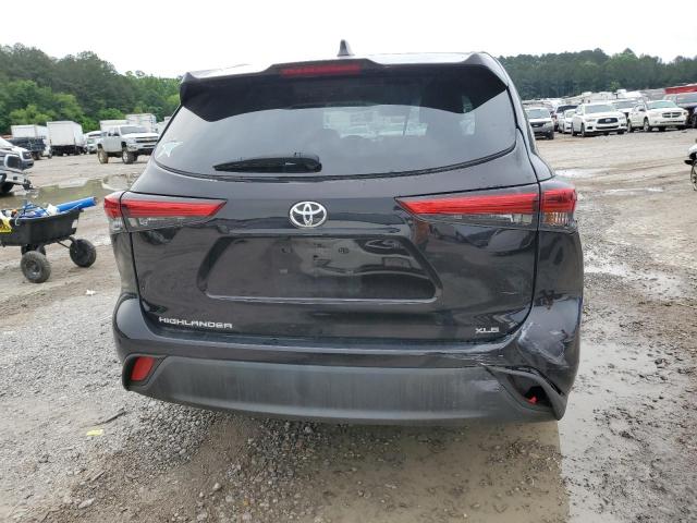  TOYOTA HIGHLANDER 2022 Чорний