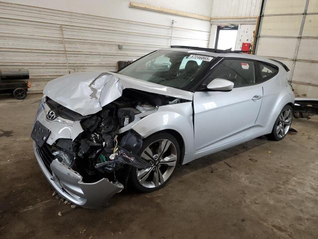  HYUNDAI VELOSTER 2013 Сріблястий