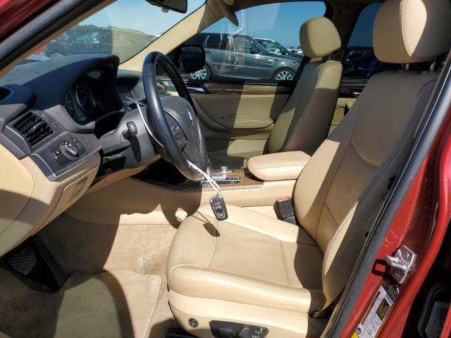  BMW X3 2013 Burgundy