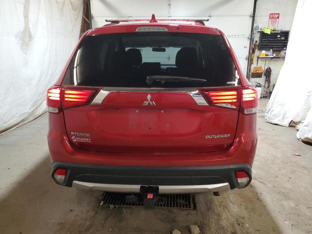  MITSUBISHI OUTLANDER 2018 Червоний