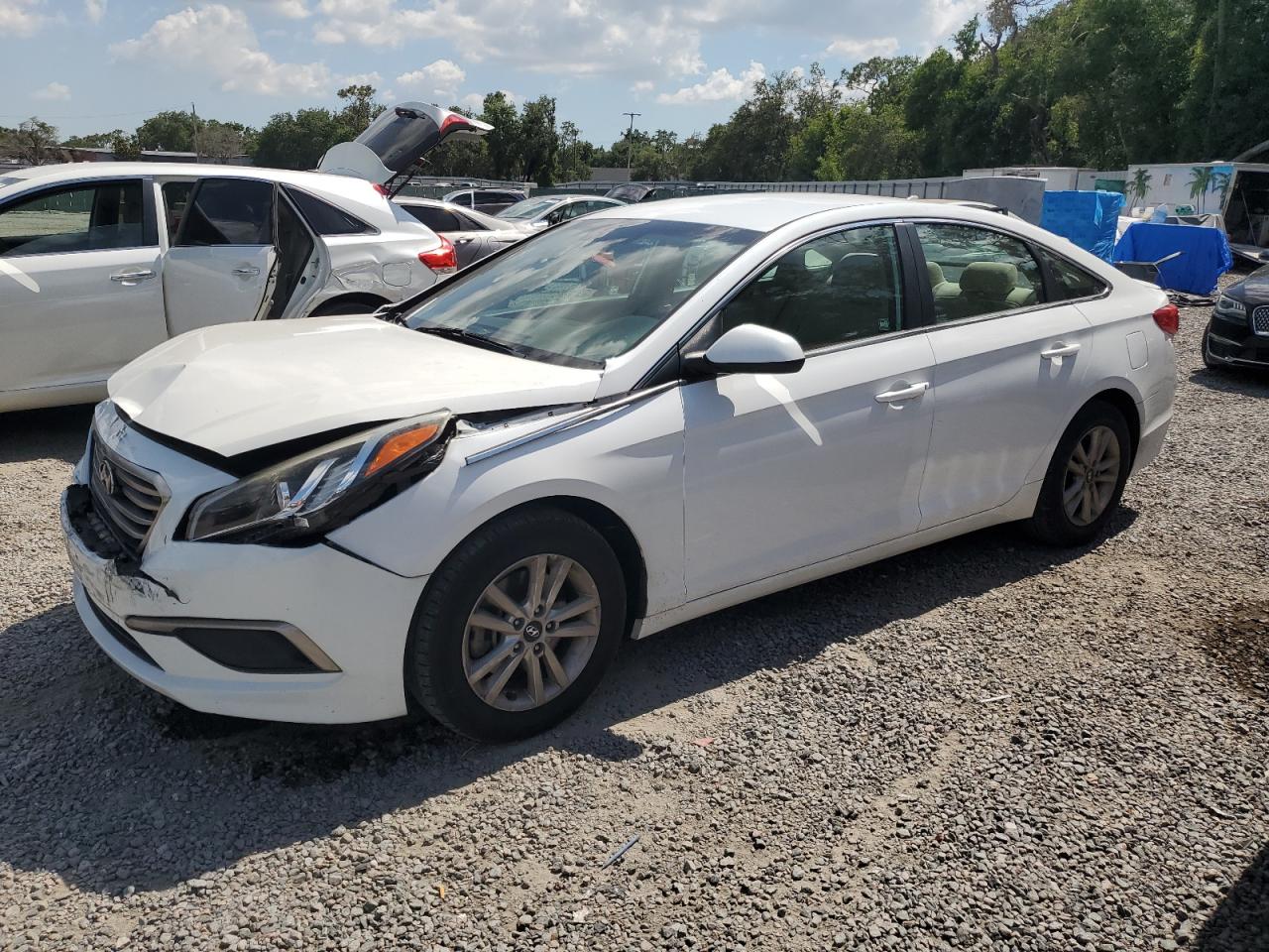 2016 Hyundai Sonata Se for Sale in Riverview, FL - Front End
