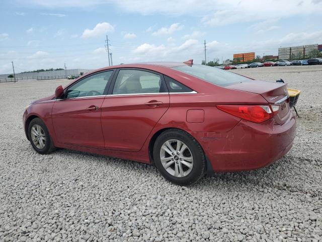 Sedans HYUNDAI SONATA 2013 Czerwony