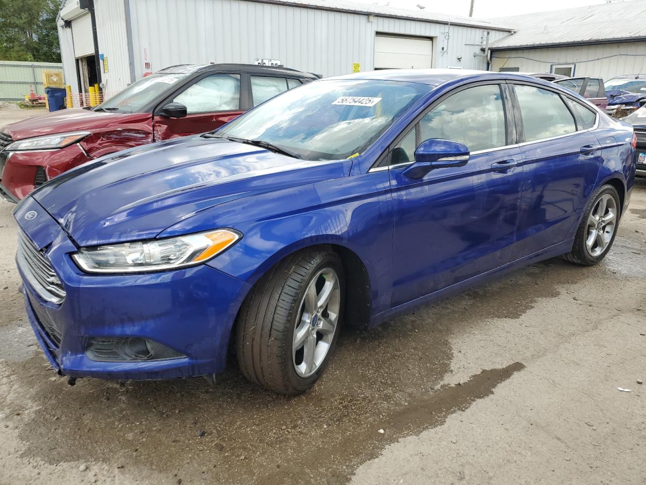 2015 Ford Fusion Se للبيع في Pekin، IL - Side