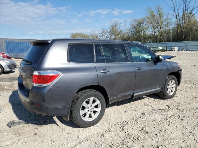  TOYOTA HIGHLANDER 2013 Szary