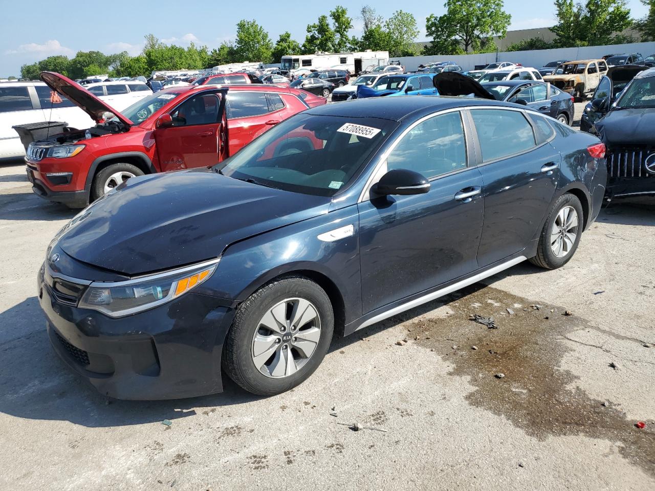 2018 Kia Optima Hybrid for Sale in Bridgeton, MO - Front End