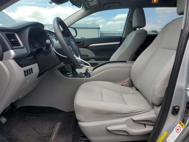  TOYOTA HIGHLANDER 2019 Srebrny