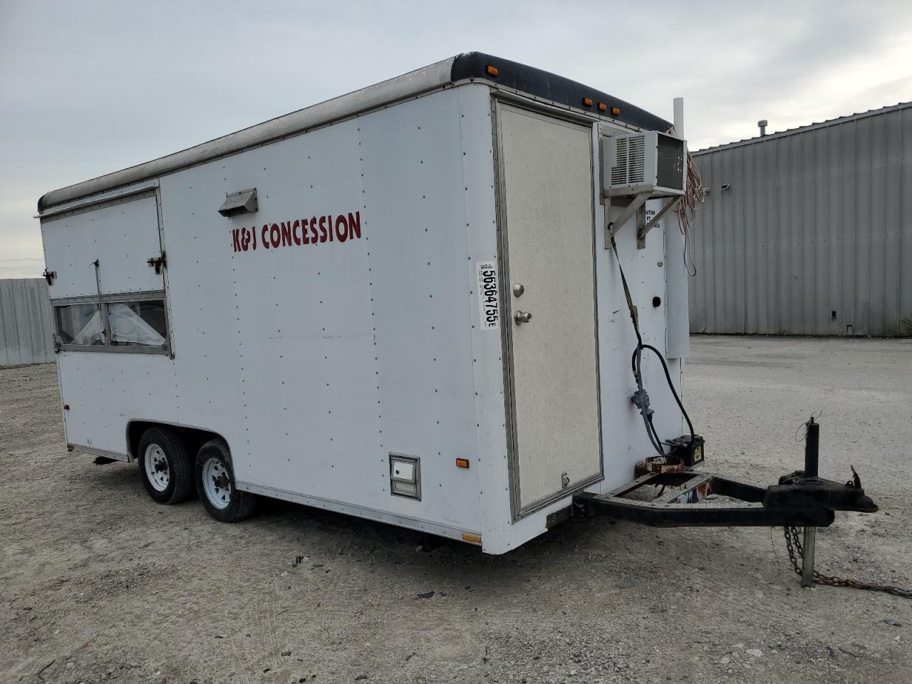 1998 Wells Cargo Food Trailer na sprzedaż w Louisville, KY - Hail
