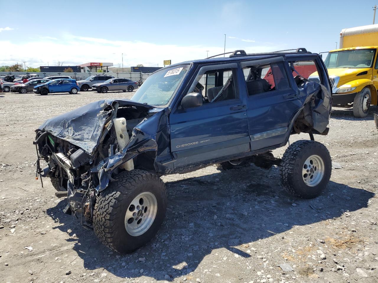 2001 Jeep Cherokee Sport for Sale in Cahokia Heights, IL - Rear End
