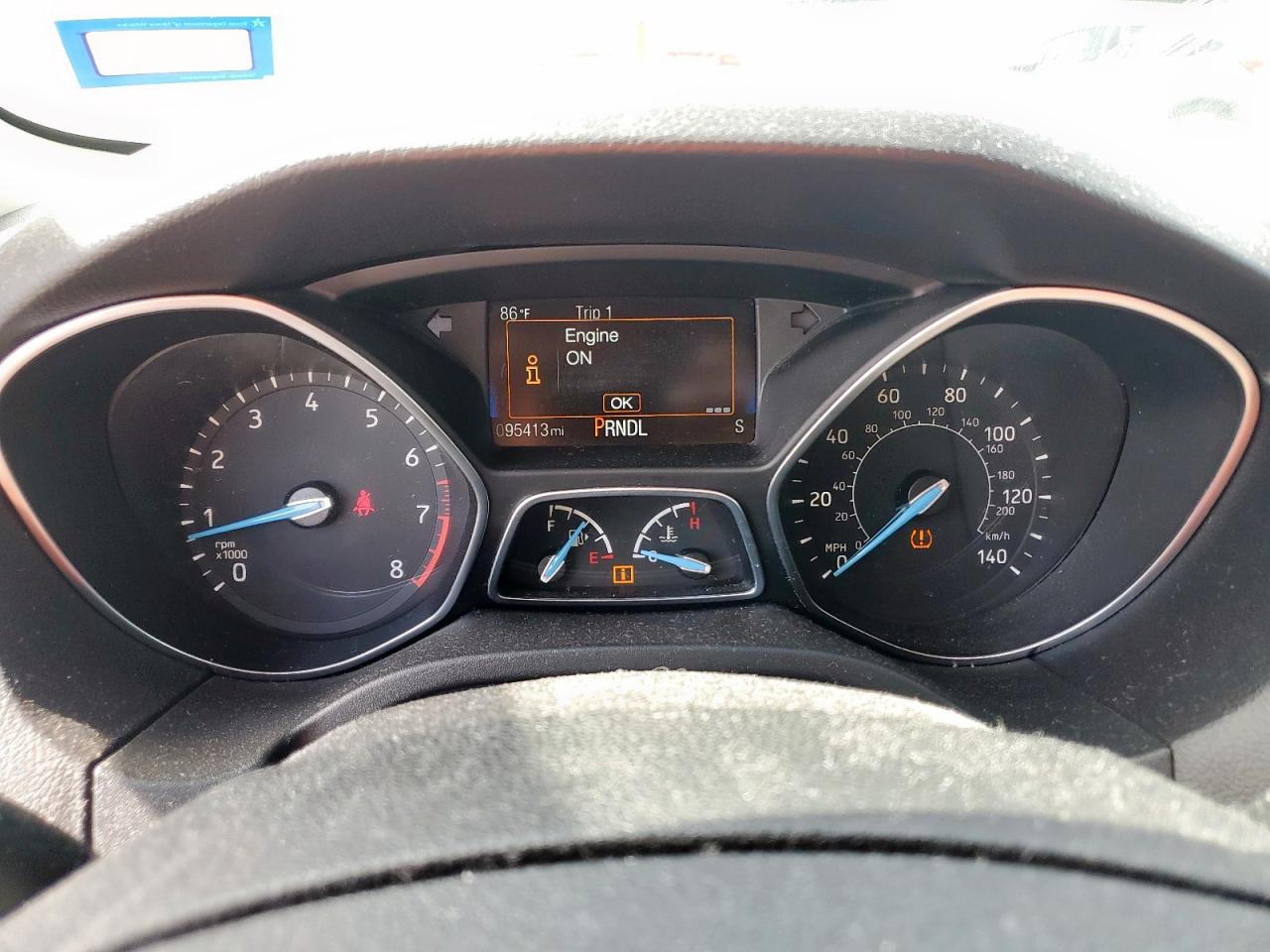 2015 Ford Focus Se VIN: 1FADP3F27FL313650 Lot: 57183745