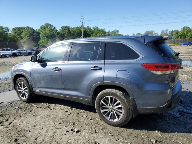  TOYOTA HIGHLANDER 2019 Синий