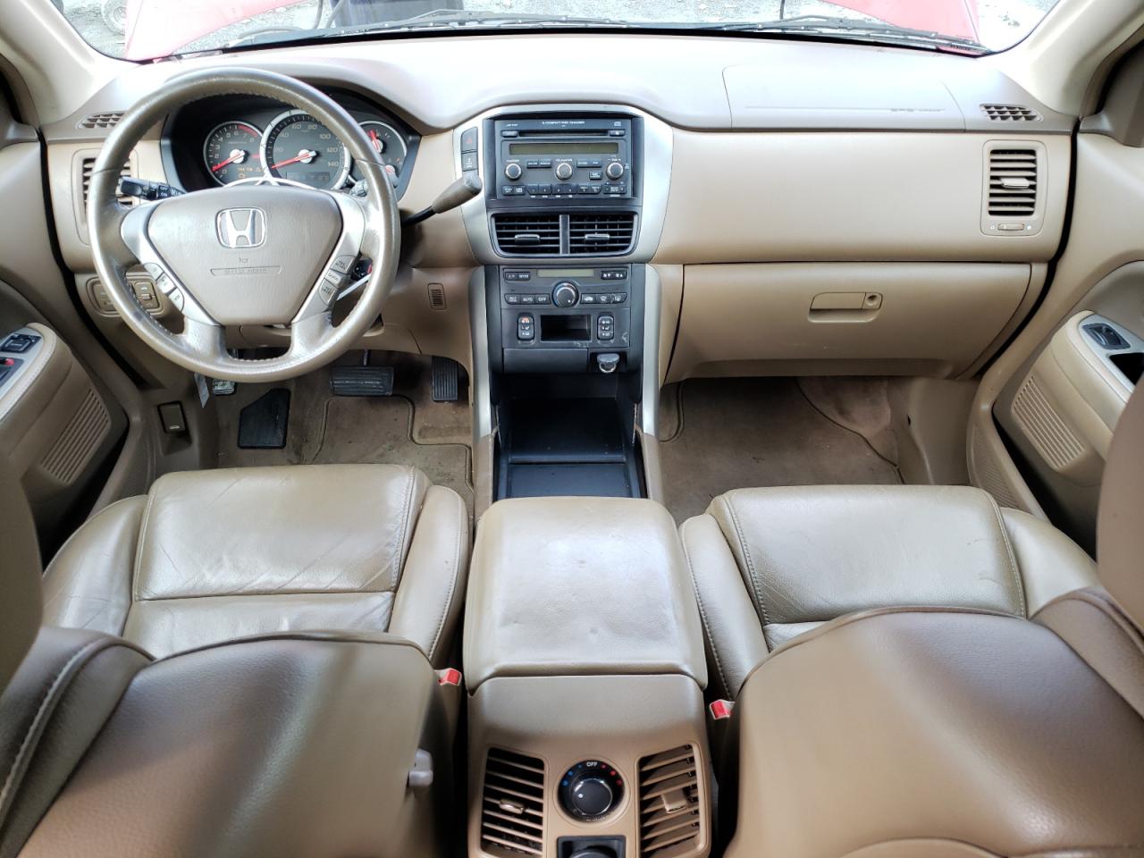 2006 Honda Pilot Ex VIN: 5FNYF18516B021795 Lot: 55499805