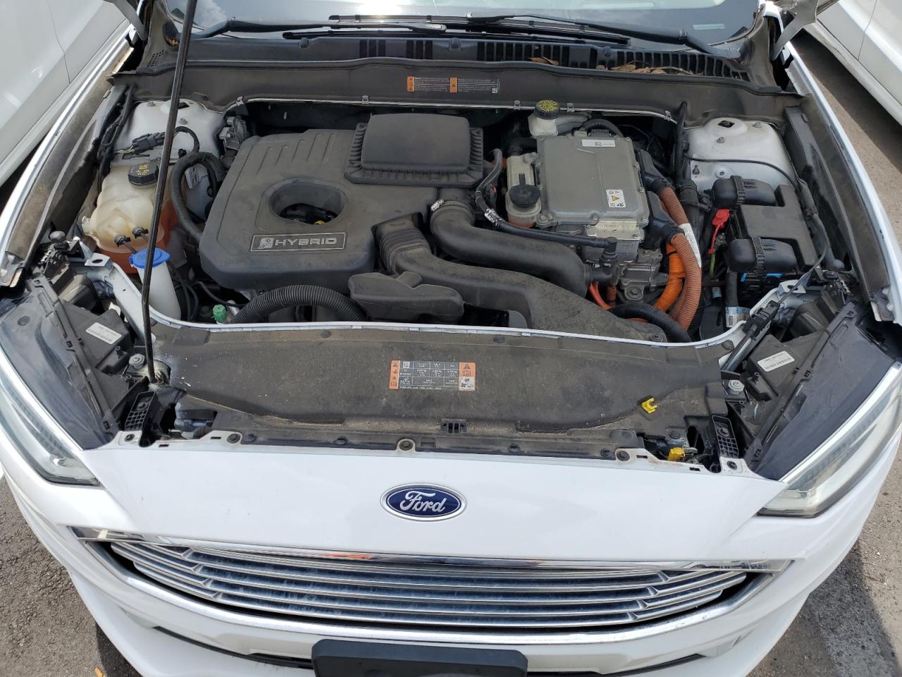 2017 Ford Fusion Se Hybrid VIN: 3FA6P0LU8HR409255 Lot: 54035855