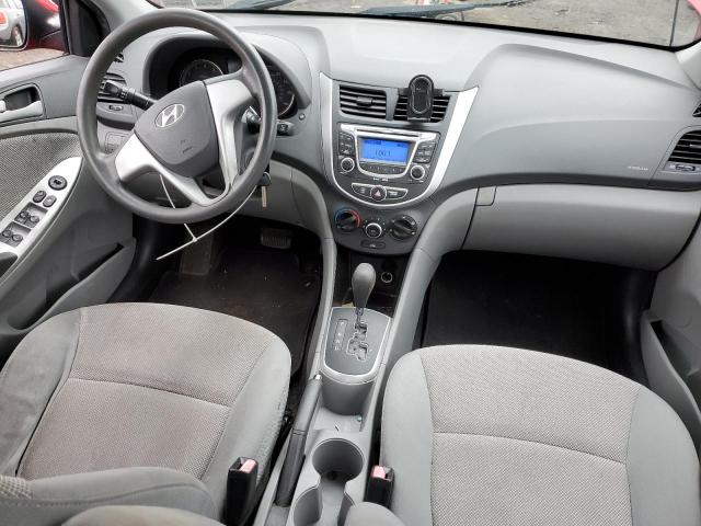 Sedans HYUNDAI ACCENT 2013 Red
