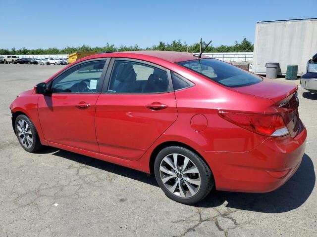  HYUNDAI ACCENT 2017 Красный