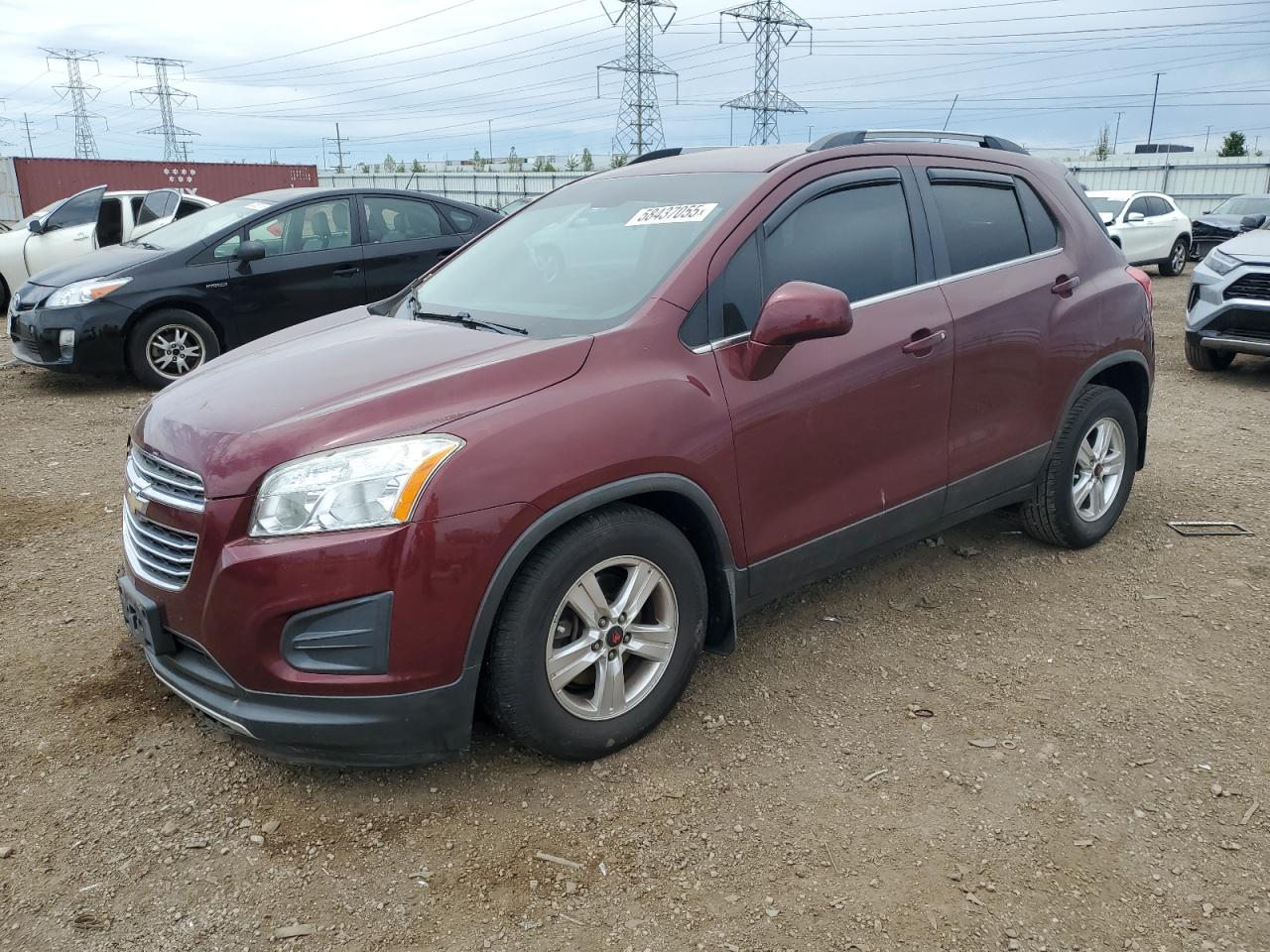 2016 Chevrolet Trax 1Lt zu verkaufen in Elgin, IL - Side