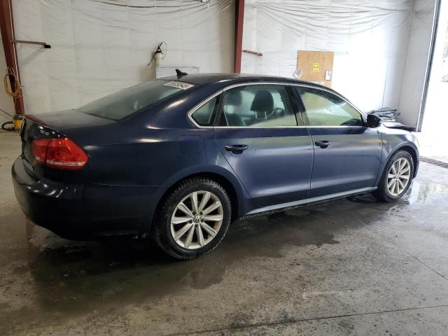  VOLKSWAGEN PASSAT 2012 Синий