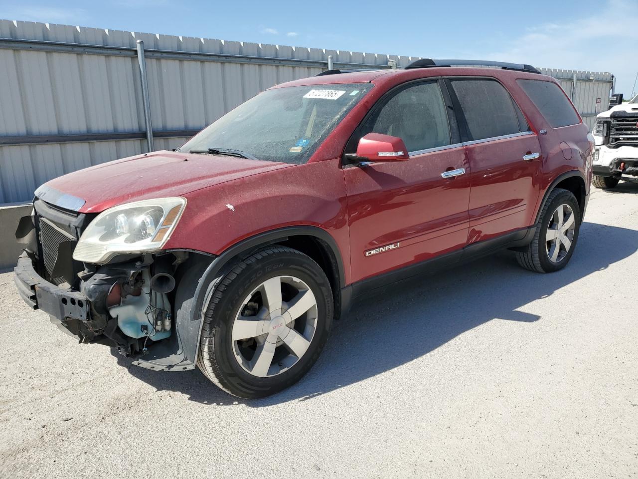 2012 Gmc Acadia Slt-1 de vânzare în Kansas City, KS - Front End