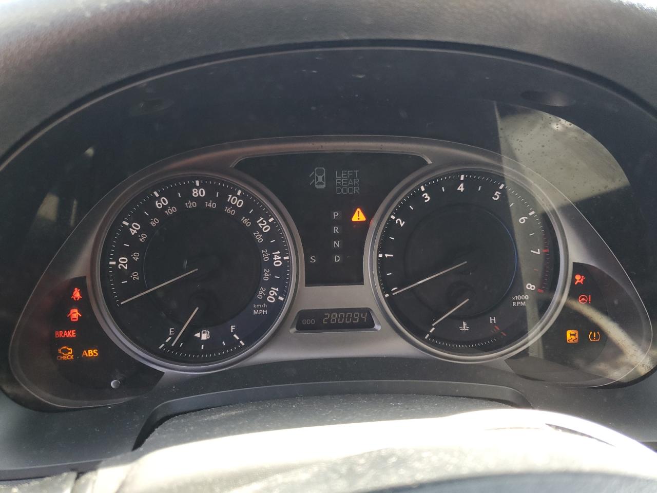 2010 Lexus Is 250 VIN: JTHBF5C21A5124654 Lot: 57450335