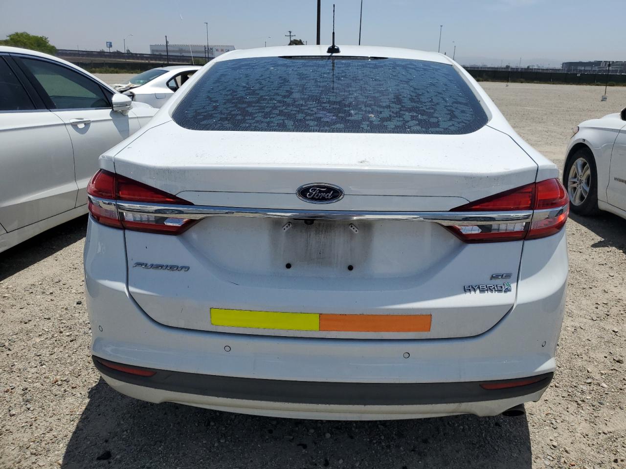 2018 Ford Fusion Se Hybrid VIN: 3FA6P0LU0JR278621 Lot: 56831285