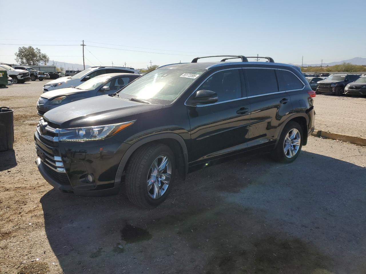 2017 Toyota Highlander Limited იყიდება Tucson-ში, AZ - Rear End