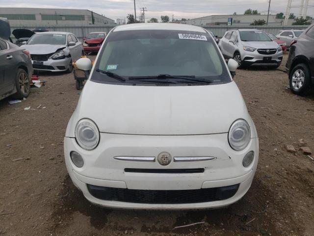  FIAT 500 2015 White