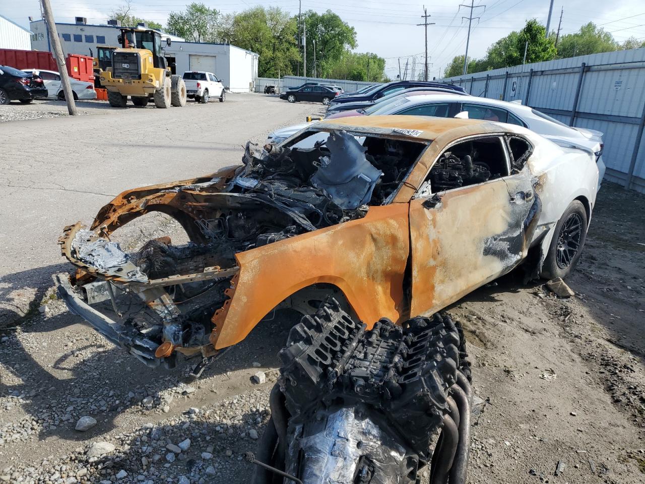 2018 Chevrolet Camaro Zl1 продається в Columbus, OH - Burn