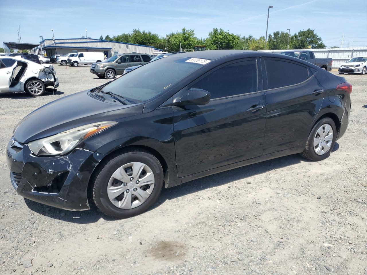 2016 Hyundai Elantra Se en Venta en Sacramento, CA - Front End