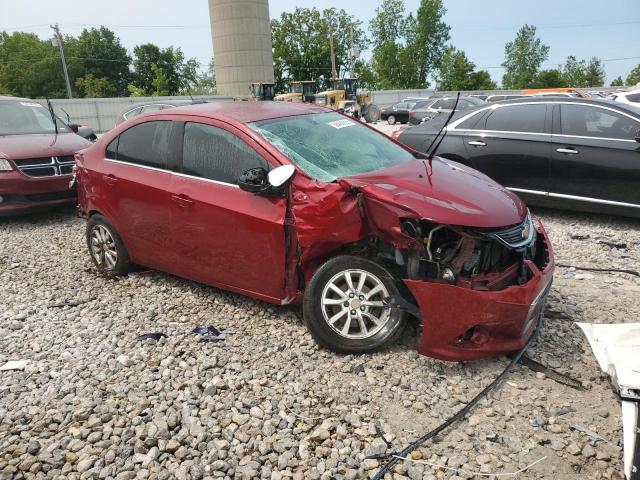  CHEVROLET SONIC 2017 Червоний