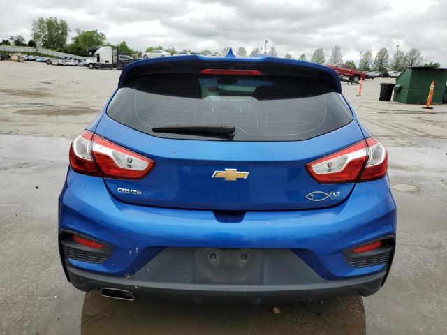 Hatchbacks CHEVROLET CRUZE 2017 Granatowy