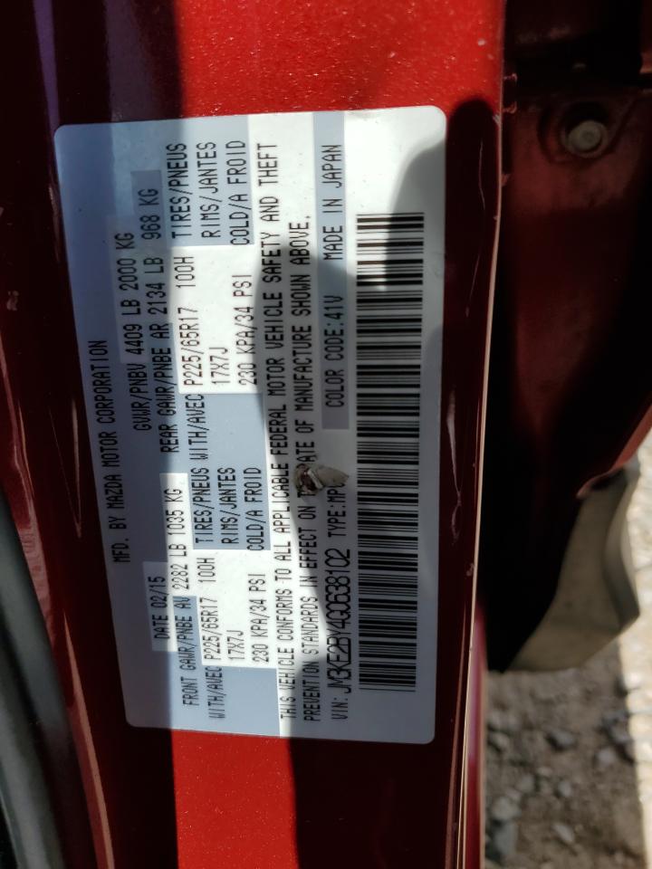 2016 Mazda Cx-5 Sport VIN: JM3KE2BY4G0638102 Lot: 56724445