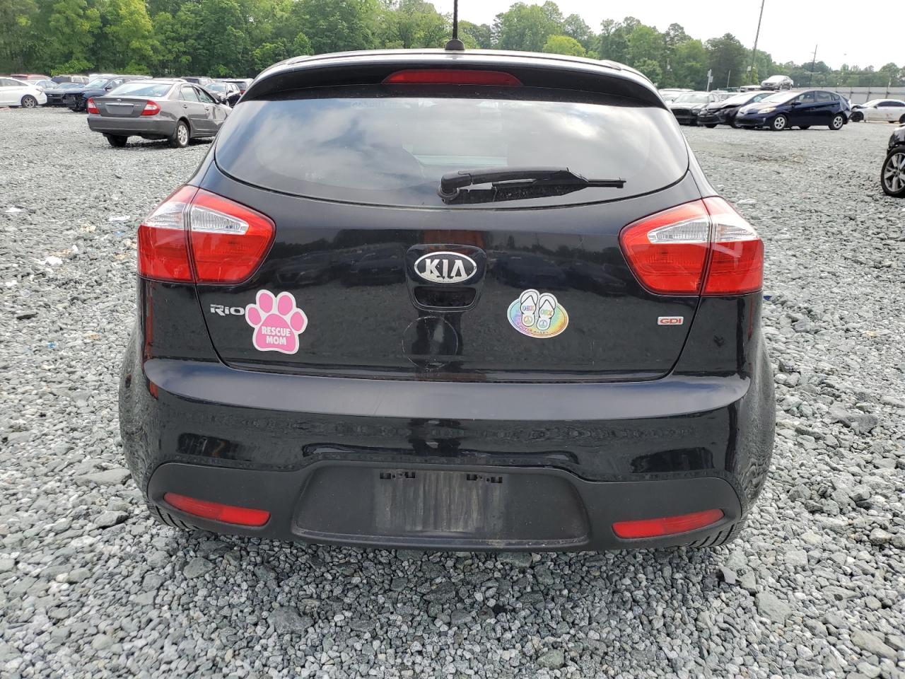 2014 Kia Rio Lx VIN: KNADM5A36E6327726 Lot: 56705235