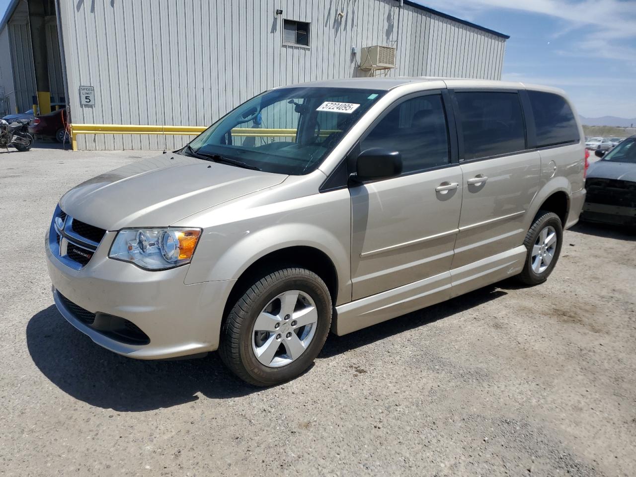 2014 Dodge Grand Caravan Se na sprzedaż w Tucson, AZ - Side