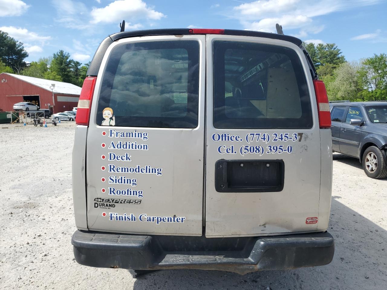 2008 Chevrolet Express G2500 VIN: 1GCGG25CX81133900 Lot: 57029345
