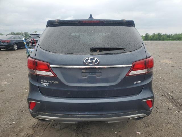  HYUNDAI SANTA FE 2017 Granatowy