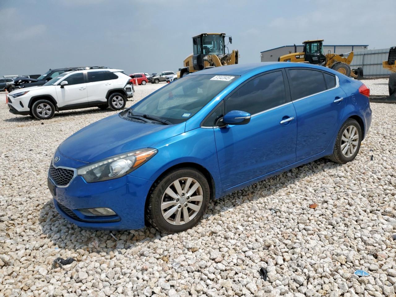 2015 Kia Forte Ex იყიდება Temple-ში, TX - Front End