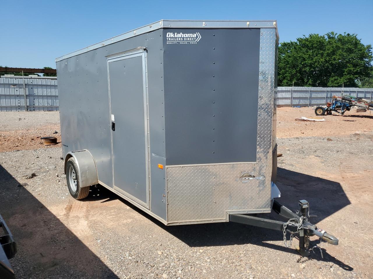 2022 Rock Solid Cargo 6X12Sa Enclosed Cargo Trailer for Sale in Oklahoma City, OK - Front End