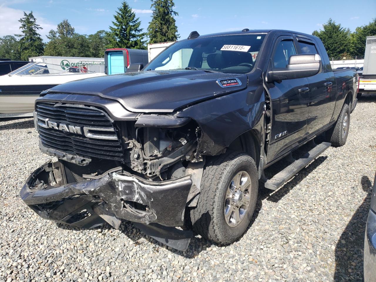 2019 Ram 3500 Big Horn на продаже в Graham, WA - Front End