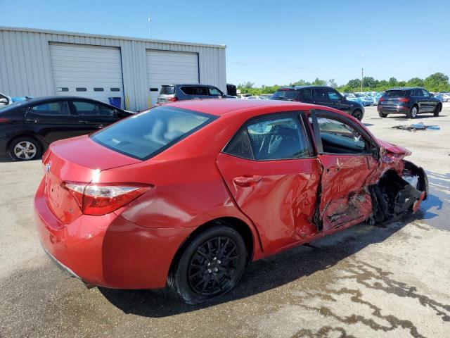  TOYOTA COROLLA 2018 Красный