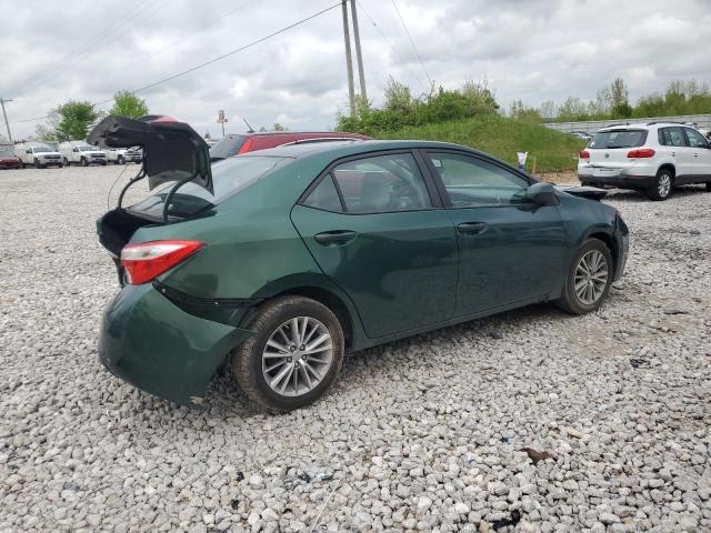  TOYOTA COROLLA 2015 Зелений